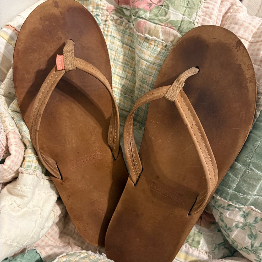Hari Mari Leather Flipflops